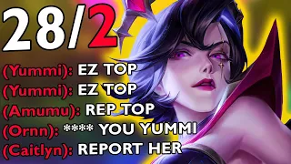 YUMMI TOP TRIED TO DISRESPECT ME... SO I DESTROYED HER WHOLE TEAM (28/2)