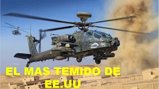 AH64 APACHE -El helicóptero mas temido de EE.UU