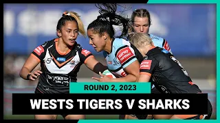 Wests Tigers v Cronulla-Sutherland Sharks | NRLW 2023 Round 2 | Full Match Replay