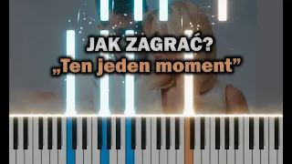 WERSOW - Ten jeden moment 🎹 Piano Tutorial / Nuty