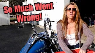 Days Like This Make Us Want to Quit! Would You?! Road King Build Pt. 19