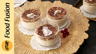 Eid Special Sheer khurma with Date Mousse Disk Recipe by Food Fusion