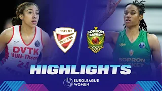DVTK HUN-Therm v Sopron Basket | Gameday 10 | Highlights | EuroLeague Women 2022-23