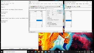 Modbus TCP With Modbus Simulator