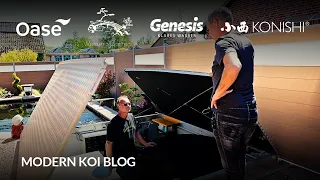 Modern Koi Blog #6019 - Rüdigers pikobello saubere Filteranlage nach dem Umbau