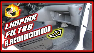 Limpiar filtro 💨aire acondicionado 🚖 coche / Clean filter 💨air conditioning 🚖 car