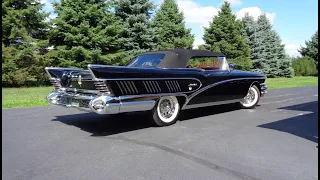 1958 Buick Limited Convertible “ The Chrome King “ in Black & Ride - My Car Story with Lou Costabile