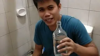 Boy libre vlogs Uminom Ng Ginebra s.Miguel 🥃💪💪