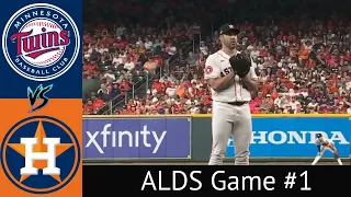 Astros VS Twins ALDS Condensed Game 1 Highlights 10/7/23