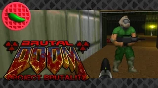 A Doom Squad-mate? -- Let's Play Brutal Doom v20: Project Brutality mod (Part #3) (1080p Gameplay)