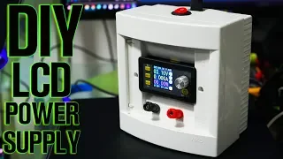 How To Make  Digital lcd Power Supply DIY