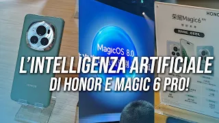 La NUOVA INTELLIGENZA ARTIFICIALE di HONOR: MagicOS 8 e Magic 6 Pro!