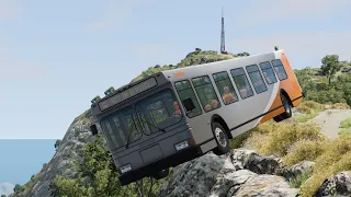 Cliff Drops Car Crashes #5 - BeamNG Drive | BeamNG Khal