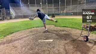 Josh curveball 67 mph