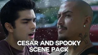 Cesar and Spooky scene pack | On My Block season 3 (720p)