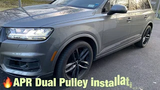 2017 Audi Q7 DIY APR Pulley installation