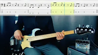 Billie Eilish - Blue (Bass Cover Tabs) #billieeilish  #basscover