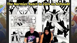 The Normies React to Zoro vs Mihawk