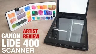 Artist Review: Canon LiDE 400 Scanner