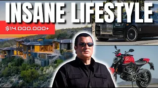 The lifestyle of STEVEN SEAGAL | Cars, Mansions & Net Worth | 2024
