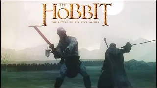 The Battle of The Five Armies AZOG VS GANDALF! Cinematic Movie (RoM Mod)