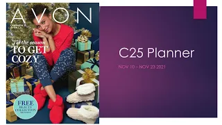 Campaign 25 Earnings Planner | Earn More Money with Avon | The Dancing Avon Lady