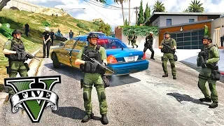 ЗАХВАТ СПЕЦНАЗОМ ГАНГСТЕРОВ В ЛОС-САНТОС! ИГРА ЗА ПОЛИЦЕЙСКОГО В GTA 5! МОДЫ ГТА 5 LSPDFR