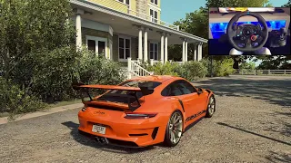 NFS HEAT PORSCHE 911 GT3 RS - Logitech g29 gameplay