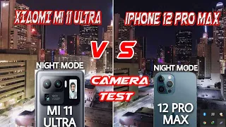XIAOMI Mi 11 ULTRA VS IPHONE 12 PRO MAX CAMERA TEST REVIEW YOUTUBE