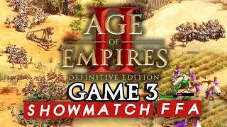 Age of Empires II FFA : Game 3 (ShowMatch 2000€ Cash prize)