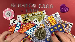 Great fun session, mix of scratch cards with quite a few wins