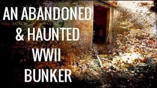 URBEX OF HAUNTED FORMER WWII AIRFIELD BUNKER SITE - VERY CREEPY