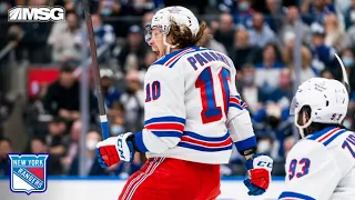 Artemi Panarin Scores Crazy First Goal Of Season With Overtime Game Winner | New York Rangers