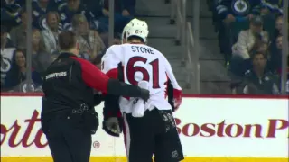 Gotta See It: Byfuglien absolutely demolishes Stone