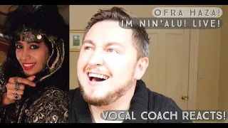 Vocal Coach Reacts! Ofra Haza! Im Nin'Alu! Live!