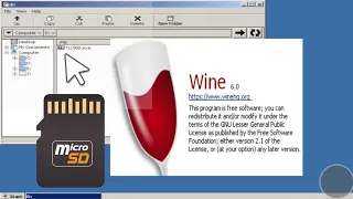 Exagear Windows Emulator Wine 6 Plus Cursor & SD Card