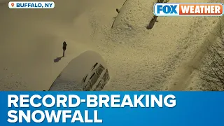 Historic Storm Pounds Buffalo Metro Area With 5 Feet Of Snow