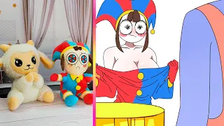 Dolly and Ponmi React to The Amazing Digital Circus | Funny TikTok Animations 25