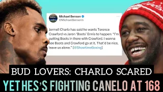 Jermell Charlo SCARED Of Bud Crawford BS Narrative. “How He’s Scared Yet Fighting Canelo At 168”