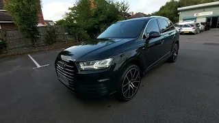 Audi Q7 3.0 TDi V6 S Line Tip Quattro, 2017 reg. 48k miles