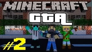 Криминал продолжается - GTA Minecraft #2