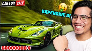 I FOUND NEW DODGE VIPER IN CAR FOR SALE🤑(EXPENSIVE)