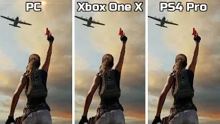 PC VS Xbox One X VS PS4 Pro 4K Graphics Comparison | ft.  PUBG, GTA 5, Anthem, The Division 2