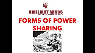 CLASS 10 CIVICS CH POWER SHARING - FORMS OF POWER SHARING  PART 5