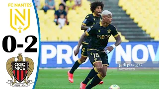 Nantes vs Nice 0-2 All Goals & Highlights 12/09/2021 HD