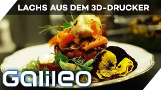 Frisch gedrucktes Essen?! Veganer Lachs aus dem 3D-Drucker | Galileo | ProSieben