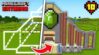 Construí una FABRICA de ESMERALDAS en Minecraft Hardcore (#10)