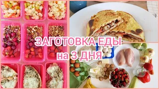 ЗАГОТОВКА ЕДЫ на 3 ДНЯ/ ПП РАЦИОН