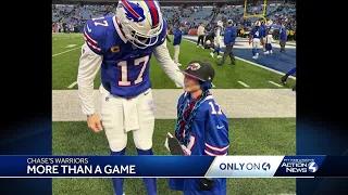 Only on 4: How Bills QB Josh Allen supported this local 10-year-old with leukemia