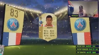 FIFA 18 23 X 2 PLAYER PACKS WALKOUT + MAD PULL!!!